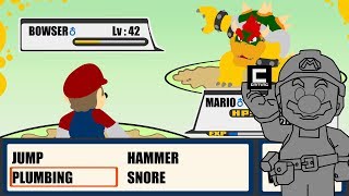 How to recreate Pokemons Battle System in Super Mario Maker!