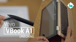 VOYO VBOOK A1 Laptop + Tablet + Stylus - Unboxing en español