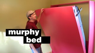 How to Build a Murphy Bed. Free up floor space in your home!