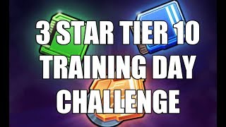How to 3 Star Training Day Tier 10 Challenge - Marvel Strike Force