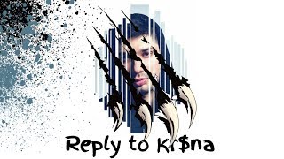 Reply to kr$na || Bhokti raho Official video || by JOHN MUSIC