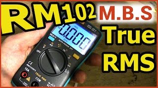 RM102 DIGITAL MULTIMETER TRUE RMS Мультиметр тестер c Алиэкспресс
