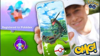 * SHINY RAYQUAZA * FINALLY IN POKÉMON GO!