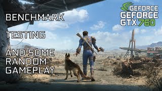 Fallout 4 with High Resolution Texture Pack on GTX 760 // Q9550