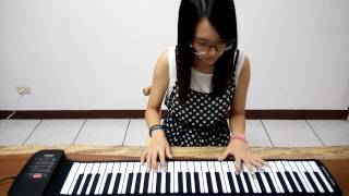 音樂家手捲鋼琴PA61示範~向左走向右走孫燕姿的歌曲1