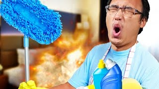 JE DEVIENS UNE FEMME DE MÉNAGE | Breach and Clean