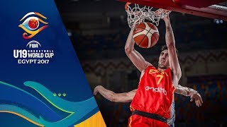 Argentina v Spain - Full Game - Quarter-Final - FIBA U19 Basketball World Cup 2017