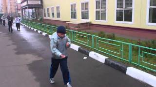 Работа на дороге с ударами Work on the road with the punches