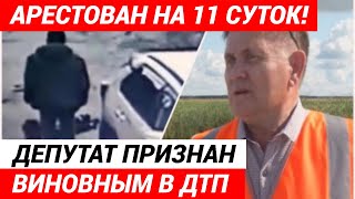 Арест на 11 суток получил депутат, переехавший ребенка