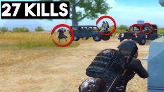 SOLO VS TOP SQUAD PLAYERS | 27 KILLS | PUBG Mobile