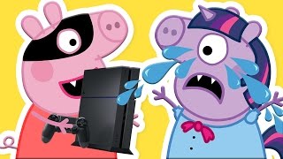 Свинка Пеппа Украла у подруги. Мультик. Peppa pig.
