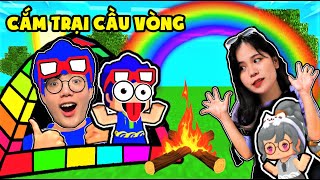 PHONG CẬN CẮM TRẠI CẦU VÒNG CÙNG SAMMY x KAMUI TRONG MINI WORLD | TIÊU DIỆT RỒNG KHỔNG LỒ VÀ CÁI KẾT