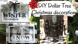 DIY Dollar Tree Christmas Decoration!