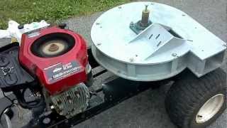 Homemade wood chipper