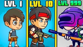 ЭВОЛЮЦИЯ СОЛДАТА ЧТОБЫ УНИЧТОЖИТЬ БЕСКОНЕЧНУЮ АРМИЮ В ИГРЕ IRON KNIGHT!