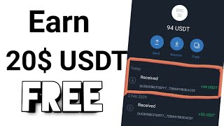 New Airdrop Earn 20$ USDT Token || Per Reffer 1$ USDT Token || Don't  Miss Everyone