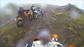 KTM 690 Enduro R 2013 Review - Off-Road / Trail riding - South Iceland