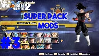 Como Descargar Super Pack De Mods #3 |Dragon Ball Xenoverse 2