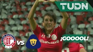 Empate de Abud | Toluca 1 - 1 Pumas | Liga MX Femenil  Apertura 2019 Jornada 16 | TUDN