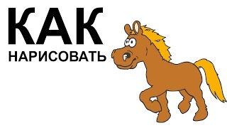 Рисунки лошади карандашом. KАК НАРИСОВАТЬ ЛОШАДЬ