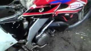 Starting a CR-250R - blown head gasket