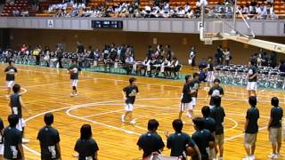 2011/6/19　旭高校女子バスケットボール部　練習風景