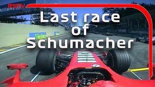 Schumacher's last race (onboard) Palik