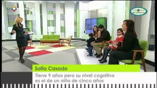 Ahora Marta y el sindrome 5p-. Telemadrid