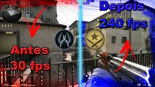 Como Aumentar E MELHORAR o FPS no CSGO 2017! 100% APROVADO