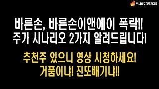 [주식 추천주 있음] 바른손 바른손이앤에이 기생충 대박났는데 주가 더 못가요? 이정도 올랐으면 되짜나? 위너스주식투자그룹