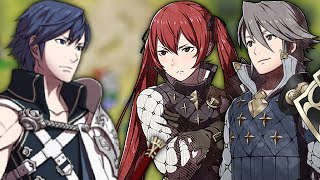 Fire Emblem Fates - Selena & Laslow meet Chrom (DLC Conversation)