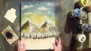 Рисование баллончиками | Обучение | Spray Paint Art Tutorial