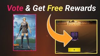 PUBG Mobile New Event Vote & Get Free Rewards / Kumari Gamer