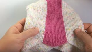 Как ввести второй цвет при вязании спицами / Вязание спицами
