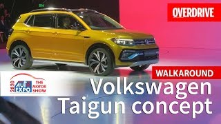 Volkswagen Taigun concept walkaround review | Auto Expo 2020 | OVERDRIVE