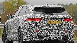 HOT NEWS !!! Spyshots 2019 Jaguar F Pace SVR Tries to Hide Massive Air Intakes