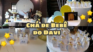 CHÁ DE BEBÊ DO DAVI |Thay Scolaro