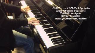 Sword Art Online 2 Op: Ignite  (Piano Sheet)  ソードアート・オンライン 2 Op: Ignite