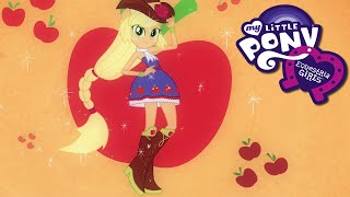 Equestria Girls Applejack Miss Honesty Dress Up Game