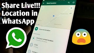WhatsApp Live Location Tracking | New WhatsApp Live Location Feature | How to Track WhatsApp
