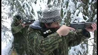 Охота на медведя на берлоге