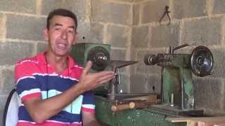 Torno p\ madeira (como fazer torneados de madeira)