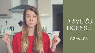 Czech Republic vs United States Driver's License