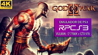 GOD OF WAR 2 HD COLLECTION (RPCS3)| I7 7700K + GTX 970 | 4K 60FPS