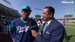 Manny Machado Postgame Interview | Dodgers vs Padres