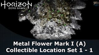 Horizon Zero Dawn Metal Flower Mark I (A) Collectible Location Set 1 - 1