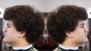 CRAZY TRANSFORMATION HAIRCUT: MID FADE WITH PART