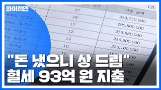 돈으로 쌓은 수상 실적?...5년간 93억 지출 / YTN