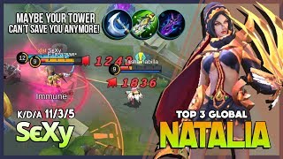 Carefully, Maybe I'm Behind You! SєXy Top 3 Global Natalia ~ Mobile Legends