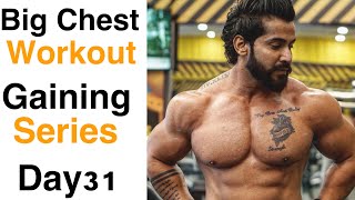 Day31|| Fastest way for Bigger chest||Best Workout For Big Chest||Indian Body||Rajveer Shishodia
